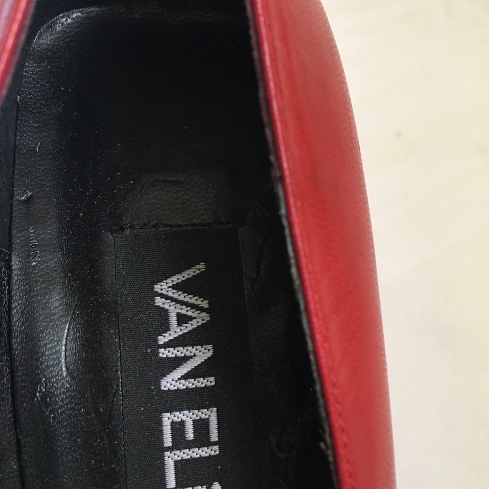 Red Vaneli Pointy Toe Heels-Approx 3” - image 6